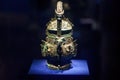 Exquisite Bronze Artifacts from Bashu and Sichuan Regions in Ancient China Royalty Free Stock Photo