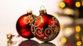 Exquisite Christmas Ornaments for the Season. Generative AI