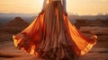Exquisite Clothing: Beautiful Maxi Skirt In Timeless Artistry
