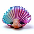 Exquisite Craftsmanship: Colorful Shell In Exotic Animal Shape Royalty Free Stock Photo