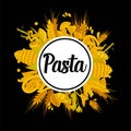 Exquisite delicious pasta of best quality promotional poster