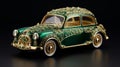 Exquisite Dollhouse Car: A Fusion Of Salvador Dali\'s Surrealism And Joana Vasconcelos\' Elegance