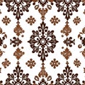 Exquisite DonutPatterned Damask Wallpaper A Sophisticated Statement for Elegant Interiors Royalty Free Stock Photo