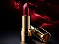 Exquisite Elegance, Captivating Product Photography Showcasing the Allure of Luxury Lipstick. Generative AI