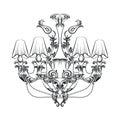 Exquisite Fabulous Imperial Baroque chandelier