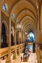 Exquisite interior of Souk Al Bahar market, popular tourist destination, United Arab Emirates Royalty Free Stock Photo