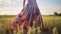 Exquisite Maxi Dress: A Timeless Piece Of Prairiecore Fashion