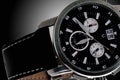 Exquisite Men`s Watch with Leather Belt