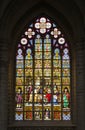 Spectral Radiance: The Stained Glass Windows of Saint Nicholas Church, Ghent