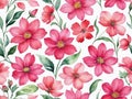 Exquisite Pink Floral Pattern on a Textured Canvas A Detailed Look at Intricate Design and Subtle Background Royalty Free Stock Photo