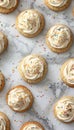 Exquisite professional food photography of frosted sugar cookies with colorful sprinkles