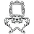 Exquisite Rich Rococo furniture set