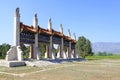 Exquisite stone archway in the Eastern Royal Tombs of the Qing D