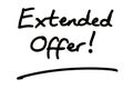 Extended Offer