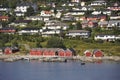 Extended town of Molde, South-Norway Royalty Free Stock Photo