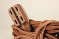 Extension Cord with Multiple Sockets Royalty Free Stock Photo