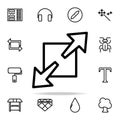 extension sign icon. web icons universal set for web and mobile