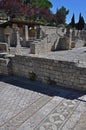 The extensive Roman ruins at Vaison-La-Romaine, Provence, France Royalty Free Stock Photo