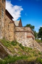 Exterior of Akershus Fortress in Oslo, Norway Royalty Free Stock Photo