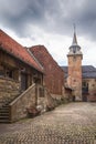 Exterior of Akershus Fortress in Oslo, Norway Royalty Free Stock Photo