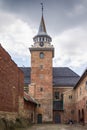 Exterior of Akershus Fortress in Oslo, Norway Royalty Free Stock Photo