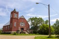 Historic Heritage United Church Saskatchewan Canada Royalty Free Stock Photo
