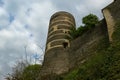 Exterior of Angers Castle, Angers city, France