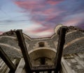 Exterior of Angers Castle, Angers city, France