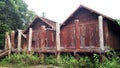 Exterior of antique Ethnic house