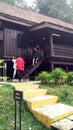 Exterior of antique Ethnic Malay kelantan house