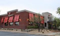 Exterior of an Applebee`s restaurant in the USA. Royalty Free Stock Photo