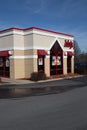 Exterior of a Arbys Restaurant location