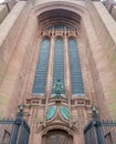 Exterior architecture of Liverpool cathedral Royalty Free Stock Photo