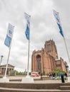 Exterior architecture of Liverpool cathedral Royalty Free Stock Photo