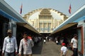 The exterior of the art deco Central Market Psar Thmey in Phnom Penh