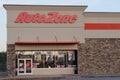 Exterior of an AutoZone store in the USA.