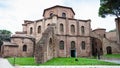 Exterior of Basilica San Vitale in Ravenna city Royalty Free Stock Photo