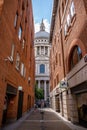 Exterior of beauitful Saint Paul`s Cathedral