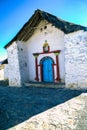 Exterior of the beautiful Parinacota village church, Putre, Chile Royalty Free Stock Photo