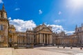 Exterior of Blenheim palace in Oxfordshire, UK Royalty Free Stock Photo