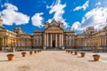 Exterior of Blenheim palace in Oxfordshire, UK