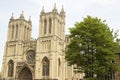 Exterior Of Bristol Cathedral,UK Royalty Free Stock Photo
