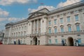 Exterior of Buckingham Palace, London, England Royalty Free Stock Photo