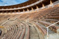 Exterior of Bullring stadium seats in Palma de Mallorca Royalty Free Stock Photo