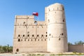 Exterior of the castle in Barka, Oman Royalty Free Stock Photo