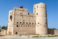 Exterior of the castle in Barka, Oman Royalty Free Stock Photo