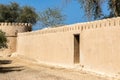 Exterior of the castle in Barka, Oman Royalty Free Stock Photo