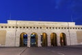 Exterior castle gate in Vienna in Austria Royalty Free Stock Photo