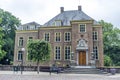 Exterior of castle Landgoed Waardenburg and Neerijnen in The Netherlands - Europe Royalty Free Stock Photo