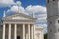 Exterior of the Cathedral in Vilnius, Lithuania. Royalty Free Stock Photo